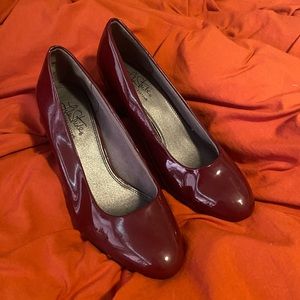 Life Stride Soft System Red Heels